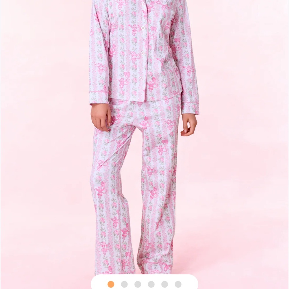 Roller rabbit x love shack fancy Pink Pajama Set
